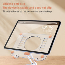 Load image into Gallery viewer, R-JUST T632 Acrylic 360 Degree Rotating Desktop Tablet Stand