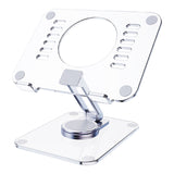 R-JUST T632 Acrylic 360 Degree Rotating Desktop Tablet Stand