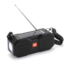 Load image into Gallery viewer, T&amp;G TG634 Outdoor Solar Power Bluetooth Wireless Speaker with FM / Flashlight / TF Card Slot