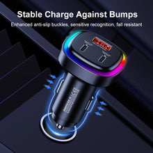 Load image into Gallery viewer, REMAX RCC330 Earl Series 3 in 1 Car 66W PD Fast Charger with Indicator Light, RCC330