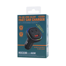 Load image into Gallery viewer, REMAX RCC330 Earl Series 3 in 1 Car 66W PD Fast Charger with Indicator Light, RCC330