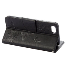 Load image into Gallery viewer, For  iPhone 8 &amp; 7   Pressed Flowers Butterfly Pattern Horizontal Flip Leather Case with Holder &amp; Card Slots &amp; Wallet