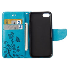 Load image into Gallery viewer, For  iPhone 8 &amp; 7  Pressed Flowers Horizontal Flip Leather Case with Holder &amp; Card Slots &amp; Wallet