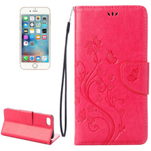Load image into Gallery viewer, For  iPhone 8 &amp; 7  Pressed Flowers Horizontal Flip Leather Case with Holder &amp; Card Slots &amp; Wallet