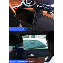 Load image into Gallery viewer, CHZ-06 Retractable Car Backrest Holder for 7-14 inch Mobile Phones / Tablets, For 7-14 inch Phones Red, CHZ-06