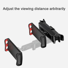 Load image into Gallery viewer, CHZ-06 Retractable Car Backrest Holder for 7-14 inch Mobile Phones / Tablets, For 7-14 inch Phones Red, CHZ-06