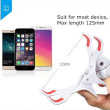 Load image into Gallery viewer, UBN-46 Regular Version Rotatable and Detachable Lazy Desktop Bedside Stand Mobile Phone Stand, Height: 90cm