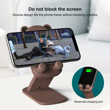 Load image into Gallery viewer, DK-XX-111 Cartoon Animal Retractable Phone Lazy Bracket Foldable Desktop Holder