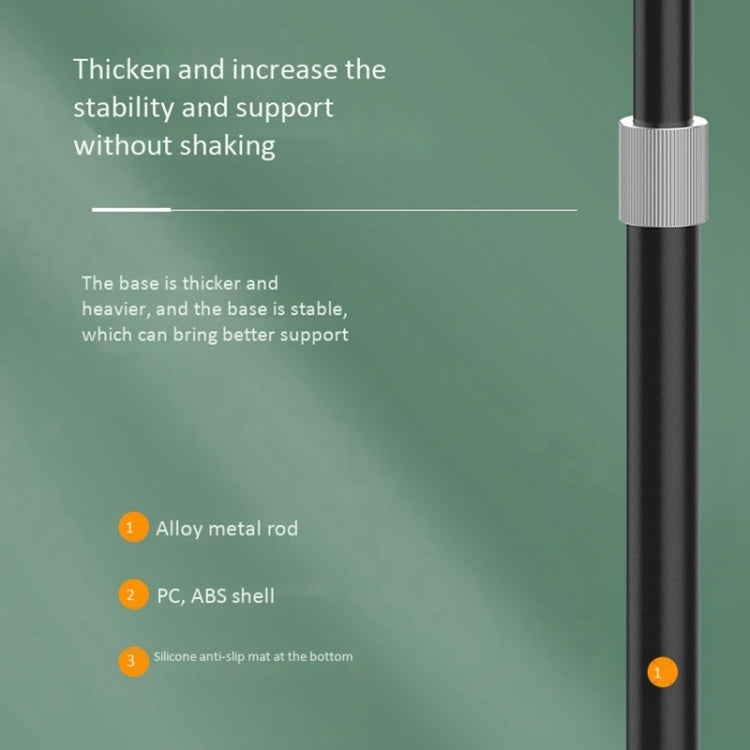 ZM17 Retractable Rotatable Outdoor Selfie Desktop Phone Stand for 4.6-7.8 inch Mobile Phones / Tablets