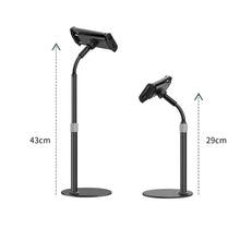 Load image into Gallery viewer, ZM17 Retractable Rotatable Outdoor Selfie Desktop Phone Stand for 4.6-7.8 inch Mobile Phones / Tablets