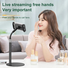 Load image into Gallery viewer, ZM17 Retractable Rotatable Outdoor Selfie Desktop Phone Stand for 4.6-7.8 inch Mobile Phones / Tablets