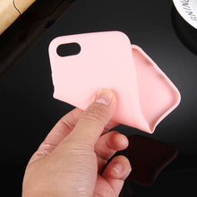 Load image into Gallery viewer, For  iPhone 8 &amp; 7  Solid Color TPU Protective Case Without Round Hole