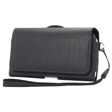 Load image into Gallery viewer, Universal Litchi Texture Vertical Flip Thwartwise PU Leather Case / Waist Bag with Back Splint &amp; Card Slots &amp; 15cm Lanyard for  iPhone 8 &amp; 7  &amp; 6s &amp; 6, Galaxy SIV &amp; SIII, Xiaomi Redmi 3 &amp; 3X, Size: 14.3 x 7.5 x 1.5 cm