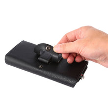 Load image into Gallery viewer, Universal Litchi Texture Vertical Flip Thwartwise PU Leather Case / Waist Bag with Back Splint &amp; Card Slots &amp; 15cm Lanyard for  iPhone 8 &amp; 7  &amp; 6s &amp; 6, Galaxy SIV &amp; SIII, Xiaomi Redmi 3 &amp; 3X, Size: 14.3 x 7.5 x 1.5 cm