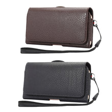 Load image into Gallery viewer, Universal Litchi Texture Vertical Flip Thwartwise PU Leather Case / Waist Bag with Back Splint &amp; Card Slots &amp; 15cm Lanyard for  iPhone 8 &amp; 7  &amp; 6s &amp; 6, Galaxy SIV &amp; SIII, Xiaomi Redmi 3 &amp; 3X, Size: 14.3 x 7.5 x 1.5 cm