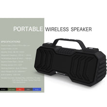 Load image into Gallery viewer, NewRixing NR-2029 Portable Wireless Bluetooth Stereo Speaker Support TWS Function Speaker