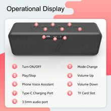 Load image into Gallery viewer, XDOBO X5 IPX6 Waterproof Portable Wireless Bluetooth Speaker Outdoor Subwoofer, X5