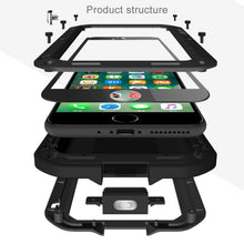 Load image into Gallery viewer, LOVE MEI for  iPhone 7 Professional and Powerful Dustproof Shockproof Anti-slip Metal Protective Case