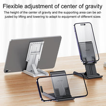 Load image into Gallery viewer, USAMS US-ZJ073 Retractable Folding Desktop Tablet Phone Holder, US-ZJ073
