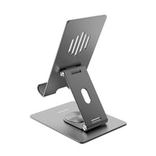 Load image into Gallery viewer, MOMAX KH5E Aluminum Alloy Rotating Folding Tablet Phone Holder