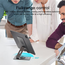 Load image into Gallery viewer, MOMAX KH5E Aluminum Alloy Rotating Folding Tablet Phone Holder