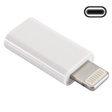 Load image into Gallery viewer, ENKAY Hat-Prince HC-6 Mini ABS USB-C / Type-C 3.1 to 8 Pin Port Connector Adapter(White)