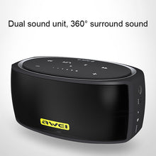 Load image into Gallery viewer, awei Y210 Portable Wireless Bluetooth Speaker V4.2 with Enhanced Bass, Support NFC / TF Card / AUX