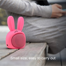 Load image into Gallery viewer, awei Y700 Mini Portable Rabbit Wireless Bluetooth Speaker, Built-in Mic, Support AUX / Hand Free Call