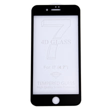 Load image into Gallery viewer, For iPhone 7 0.3mm 9H Surface Hardness 4D Curved Edge Full Screen Tempered Glass Screen Protector