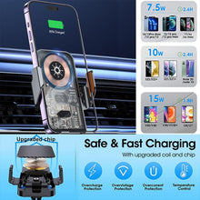 Load image into Gallery viewer, WK WP-U204 15W Vanguard Series Extraordinary Wireless Charging Car Holder, WP-U204