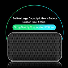 Load image into Gallery viewer, BT209 Outdoor Portable Ultra-thin Mini Wireless Bluetooth Speaker, Support TF Card &amp; Hands-free Calling