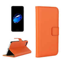 Load image into Gallery viewer, For  iPhone 8 &amp; 7  Genuine Split Horizontal Flip Leather Case with Holder &amp; Card Slots &amp; Wallet