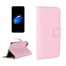 Load image into Gallery viewer, For  iPhone 8 &amp; 7  Genuine Split Horizontal Flip Leather Case with Holder &amp; Card Slots &amp; Wallet