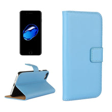 Load image into Gallery viewer, For  iPhone 8 &amp; 7  Genuine Split Horizontal Flip Leather Case with Holder &amp; Card Slots &amp; Wallet