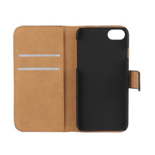Load image into Gallery viewer, For  iPhone 8 &amp; 7  Genuine Split Horizontal Flip Leather Case with Holder &amp; Card Slots &amp; Wallet