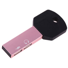 Load image into Gallery viewer, RC16 Dual 8 Pin Female to 8 Pin Male Key Shape Mini Portable Audio &amp; Charge Adapter