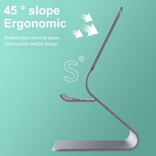 Load image into Gallery viewer, Universal Mobile Phone / Tablet PC Multifunctional Metal Desktop Stand with Makeup Mirror