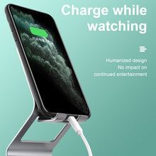 Load image into Gallery viewer, Universal Mobile Phone / Tablet PC Multifunctional Metal Desktop Stand with Makeup Mirror