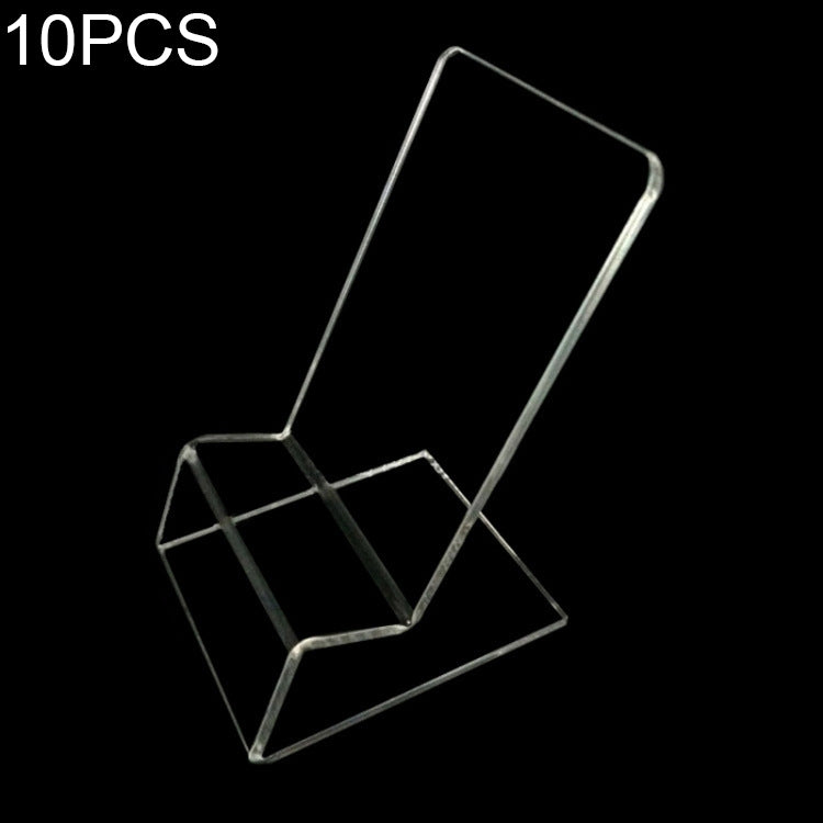 10 PCS Acrylic Mobile Phone Display Stand Holder