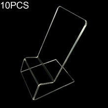 Load image into Gallery viewer, 10 PCS Acrylic Mobile Phone Display Stand Holder