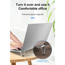 Load image into Gallery viewer, 2 PCS R-JUST BJ01 Universal Stickable Shield Shape Laptop Foldable Stand