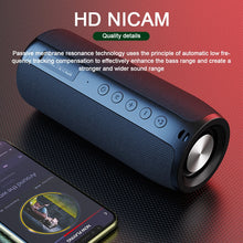 Load image into Gallery viewer, ZEALOT S51 Portable Stereo Bluetooth Speaker with Built-in Mic, Support Hands-Free Call &amp; TF Card &amp; AUX