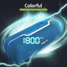 Load image into Gallery viewer, ZEALOT S55 Portable Stereo Bluetooth Speaker with Built-in Mic, Support Hands-Free Call &amp; TF Card &amp; AUX