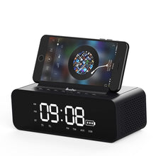 Load image into Gallery viewer, Oneder V06 Smart Sound Box Wireless Bluetooth Speaker, LED Screen Alarm Clock, Support Hands-free &amp; FM &amp; TF Card &amp; AUX &amp; USB Drive