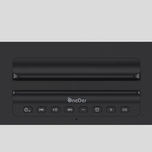 Load image into Gallery viewer, Oneder V06 Smart Sound Box Wireless Bluetooth Speaker, LED Screen Alarm Clock, Support Hands-free &amp; FM &amp; TF Card &amp; AUX &amp; USB Drive