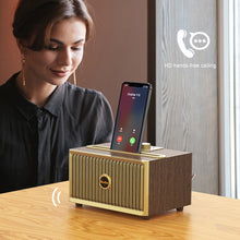 Load image into Gallery viewer, Oneder V6 Portable Wireless Bluetooth Speaker, Support Hands-free &amp; FM &amp; TF Card &amp; AUX &amp; USB Drive