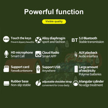 Load image into Gallery viewer, ZEALOT S39 Portable Subwoofer Wireless Bluetooth Speaker with Built-in Mic, Support Hands-Free Call &amp; TF Card &amp; AUX