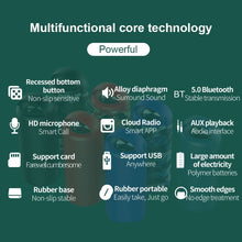 Load image into Gallery viewer, ZEALOT S36 Portable Heavy Bass Wireless Bluetooth Speaker with Built-in Mic, Support Hands-Free Call &amp; TF Card &amp; AUX