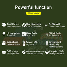 Load image into Gallery viewer, ZEALOT S38 Portable Subwoofer Wireless Bluetooth Speaker with Built-in Mic, Support Hands-Free Call &amp; TF Card &amp; AUX