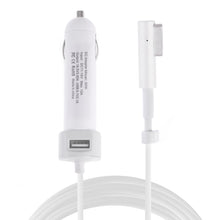 Load image into Gallery viewer, 60W 5.1V 2.1A USB Interface Car Charger with 16.5V 3.65A L MagSafe Interface Data Cable, 16.5V 3.65A L MagSafe